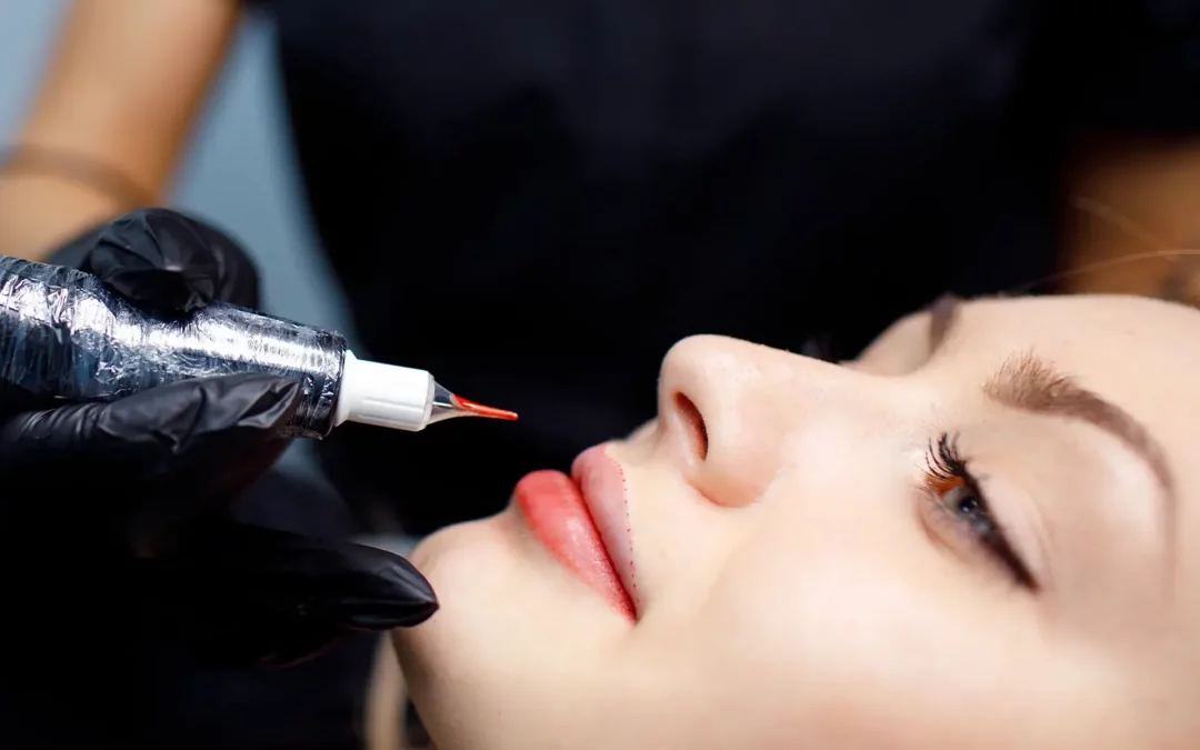 Lippen Pigmentierung