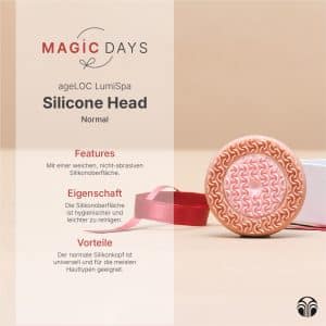 ageLOC LumiSpa iO Rose Gold Silicone Head - Normal (iO-kompatibel)
