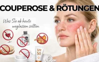 Couperose & Rötungen – was Sie ab heute weglassen sollten